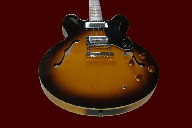 Korpus Draufsicht der Epiphone Dot VS Halbresonanz